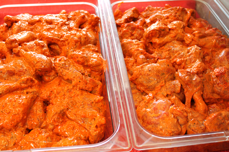 tandoori chicken meat